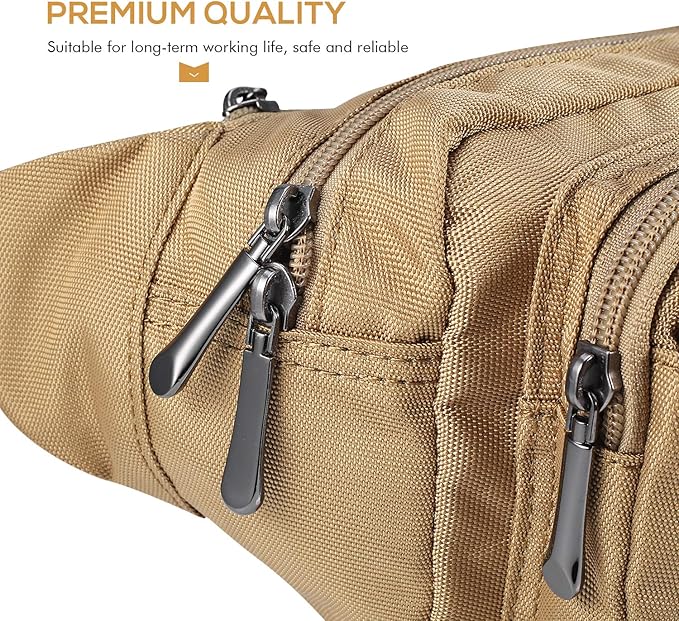 CXWMZY Fanny Packs For Women & Men Waist Pack Hip Bum Bag with Multi-Pockets Large Capacity Waterproof Casual Bum Bag for Disney Traveling Casual Cycling Running Hiking