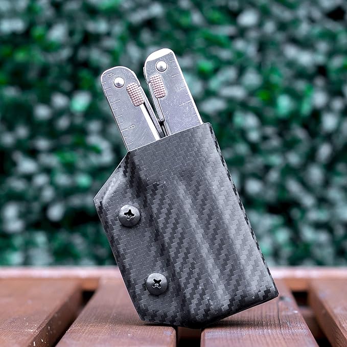 Clip & Carry Kydex Multitool Sheath for Victorinox SWISSTOOL - Made in USA (Multi-Tool not Included) Multi Tool Holder Holster