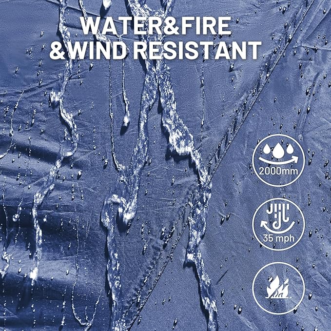 TIMBER RIDGE 8 Person Family Camping Tent with Screen Room, Double Layer Waterproof Weather Resistant Big Tunnel Tent with Rainfly Carry Bag, Large Family Tent for Outdoor Party 20ft x 8ft x 76in