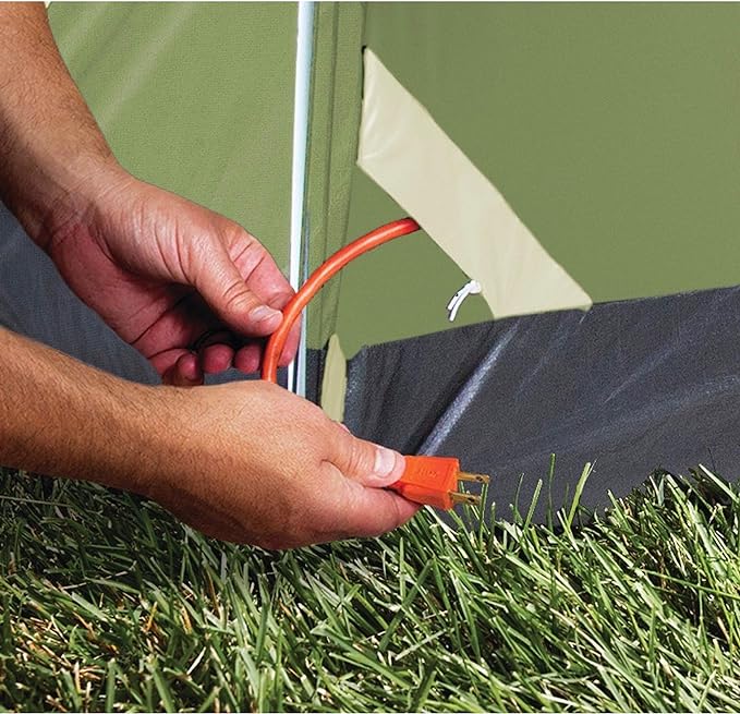 Coleman Montana Camping Tent, 6/8 Person Family Tent with Included Rainfly, Carry Bag, and Spacious Interior, Fits Multiple Queen Airbeds and Sets Up in 15 Minutes