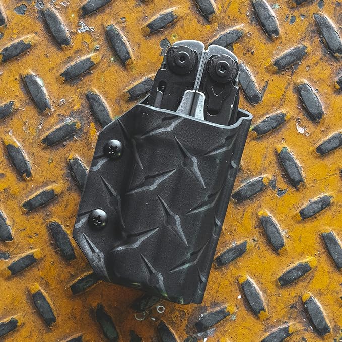 Clip & Carry Kydex Multitool Sheath for LEATHERMAN Surge - Made in USA (Multi-Tool not Included) EDC Multi Tool Sheath Holder Holster Cover