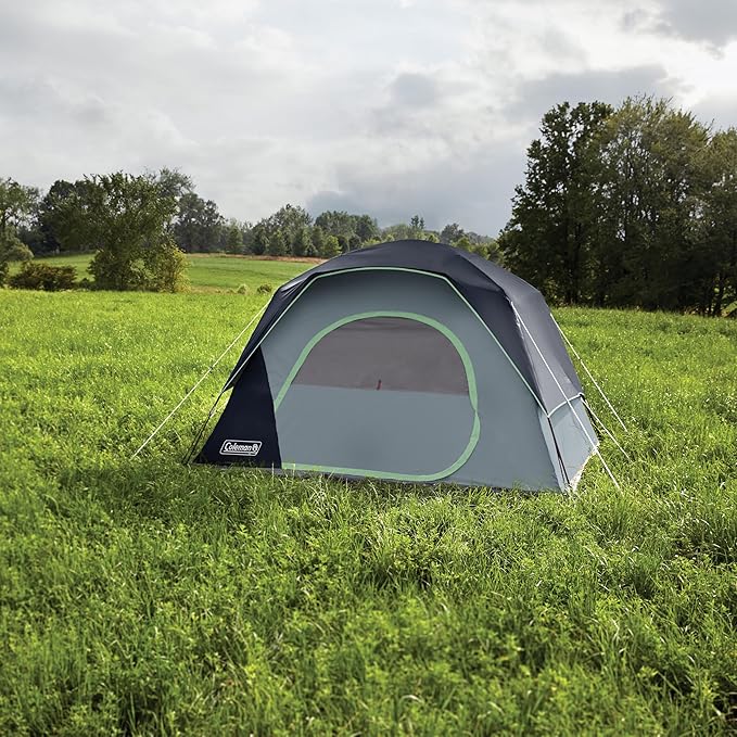 Coleman Skydome Tent with 5 Minute Setup,Weatherproof Tent with Rainfly & Carry Bag, 20% More Headroom Than Traditional Canopies