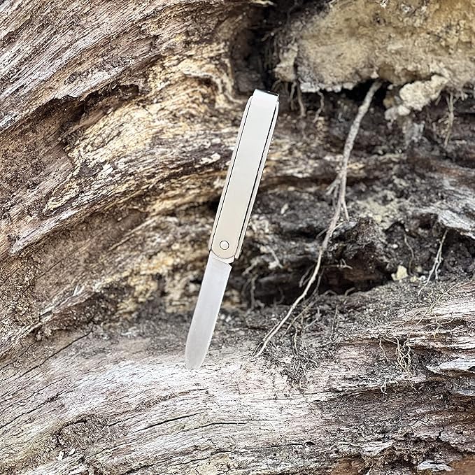 FlipOver Pocket Knife, Silver