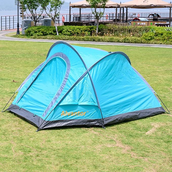 Alvantor Camping Tent Outdoor Backpacking Family Tents Ultralight for 2 Persons Pop Up Instant Portable Compact Shelter
