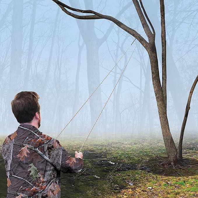 CAMILLUS 20" High Limb Durable Easy-to-Use Outdoor Branch Chain Saw with Weighted Handle & Carrying Pouch | Dual-Directional Cutting Action, Black