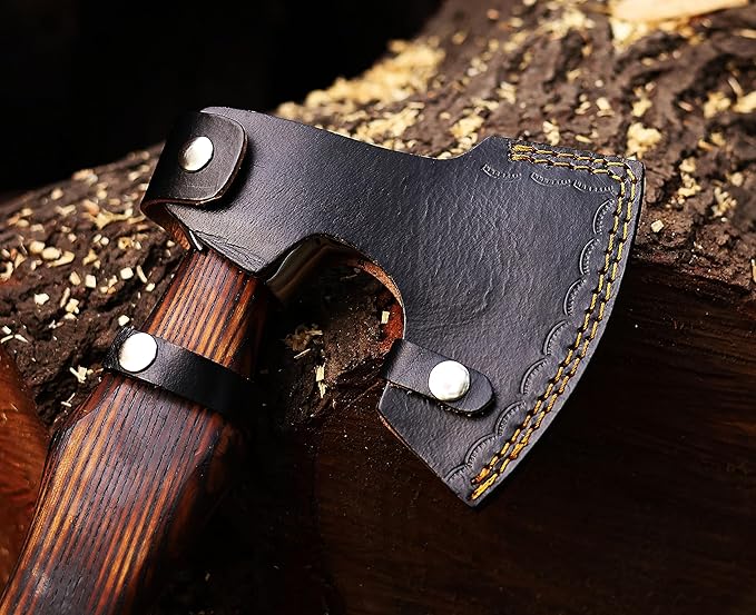 | Viking Axe,Hatchet,Throwing Axe,Hand Axe,Gift for him,Wood Working Tool,Viking Gifts for Men,Camping Hatchet,Tomahawk,Bearded Axe (WCA-019)