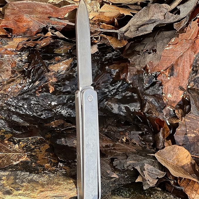 FlipOver Pocket Knife, Silver