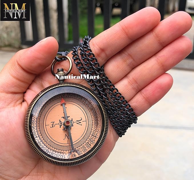 Personalized Brass Compass Wedding Gift, Groomsmen Gift, Wedding Keepsake, Christmas, Baptism, Graduation, Nautical Gift, Anniversary, Father's Day, Long Distance Relationship