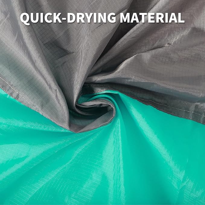 Beach Blanket, 108''*96''(274 * 243cm) Waterproof Sandproof Picnic Blankets for 4-6 Adults, Oversized Lightweight Beach Mat, Big & Compact Picnic Mat for Travel, Camping, Hiking, Beach