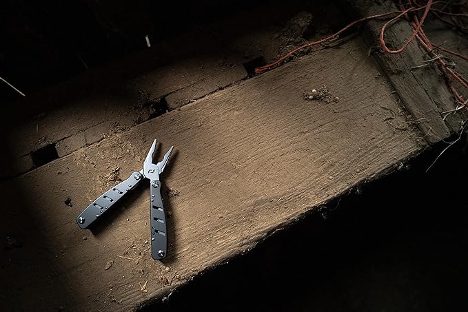 Schrade Delta Class Callous Multi-Tool 6.5in with 14 Tools in 1 Made of 2Cr Stainless Steel for EDC