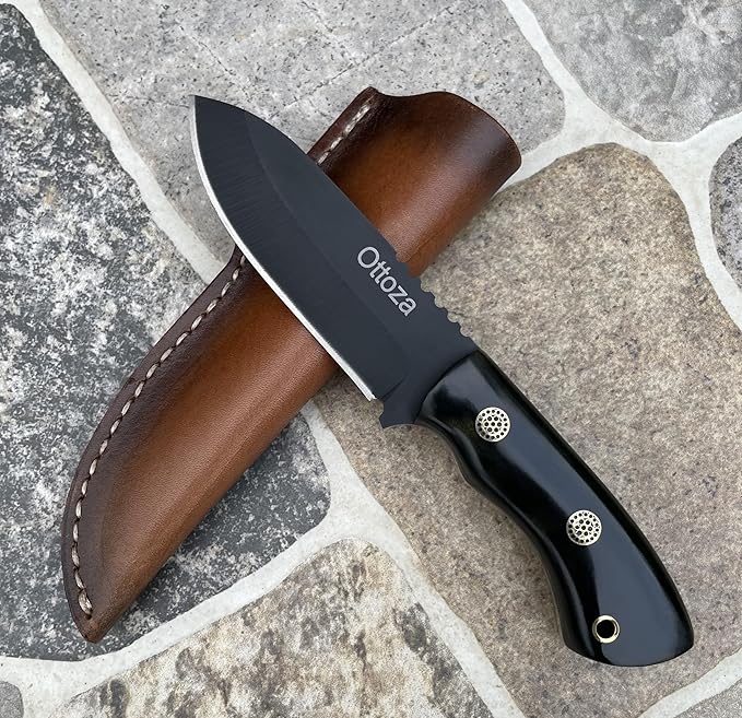 Ottoza Edc Knife 7" Small Fixed Blade Knife 369