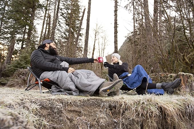 Cascade Mountain Tech Camping Blanket - Lightweight Outdoor Blanket for Camping, Picnics, Concerts, and Travel - 72" x 48"