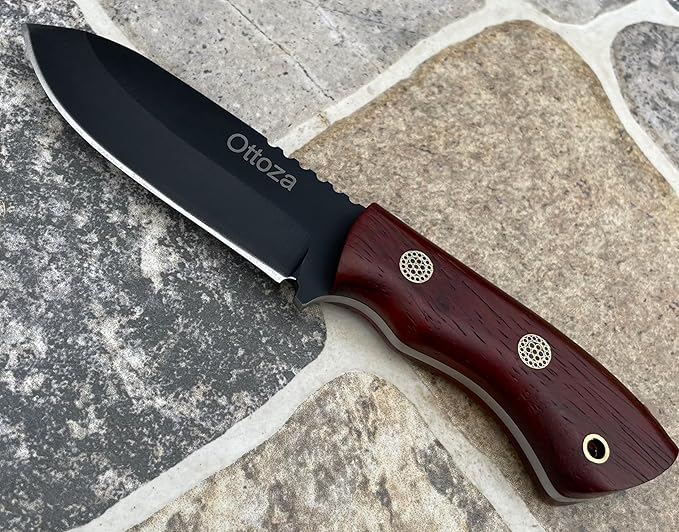 Ottoza Edc Knife 7" Small Fixed Blade Knife 368