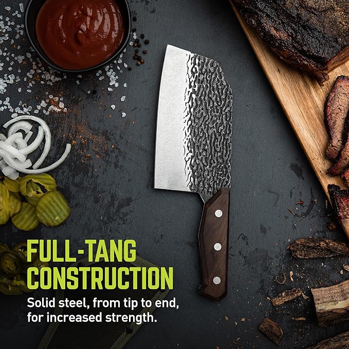TRUE Primal Forge Outdoor Cutlery Set, Chopper Knife