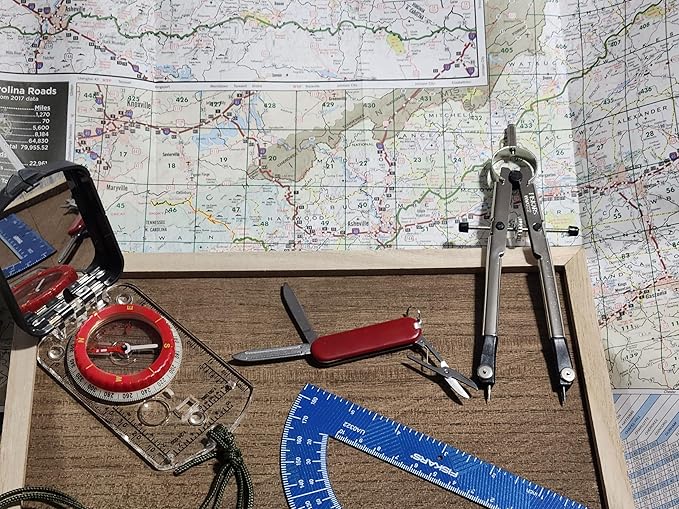 Keychain Pocket tools,White- 5 in 1 Mini Folding Knife Multi Function Tool Holden USA and Roof Monkey Products