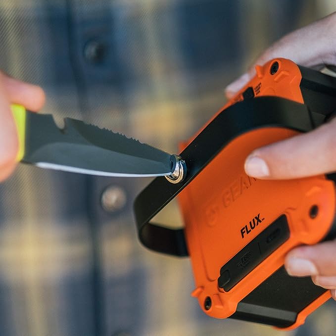 GEAR AID Akua Blunt Tip Paddle Knife with Serrated 3” Blade and Sheath