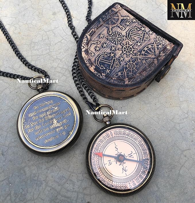 Personalized Brass Compass Wedding Gift, Groomsmen Gift, Wedding Keepsake, Christmas, Baptism, Graduation, Nautical Gift, Anniversary, Father's Day, Long Distance Relationship