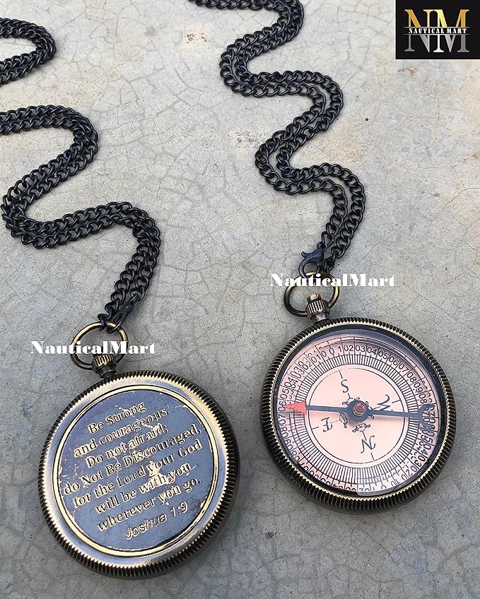 Personalized Brass Compass Wedding Gift, Groomsmen Gift, Wedding Keepsake, Christmas, Baptism, Graduation, Nautical Gift, Anniversary, Father's Day, Long Distance Relationship