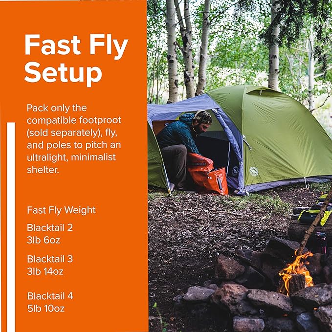 Big Agnes Blacktail & Blacktail Backpacking and Camping Tent